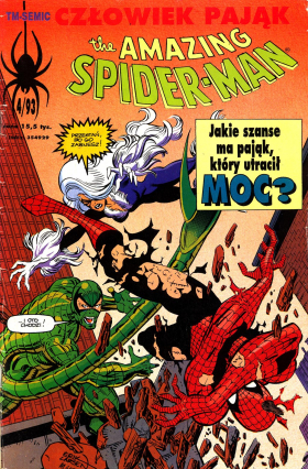 Spider-man 04/1993 – Zawód Jonaha/Ogród wojny