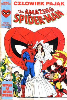 Spider-man 02/1991 – Ślub!