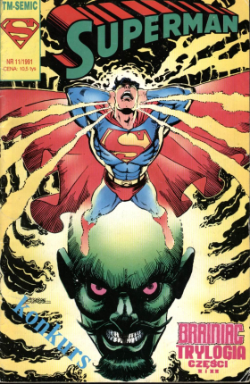 Superman 11/1991 - Brainiac Trylogia - Drenaż mózgu/Ciało i umysł