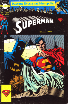 Superman 07/1992 - Mroczny Rycerz nad Metropolis cz. 2 i 3