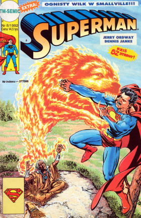 Superman 08/1992 - Synowie ziemi/Samotnik