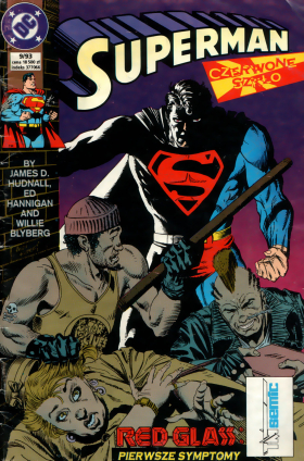 Superman 09/1993 - Czerwone Szkło - Zerwanie/Upadek